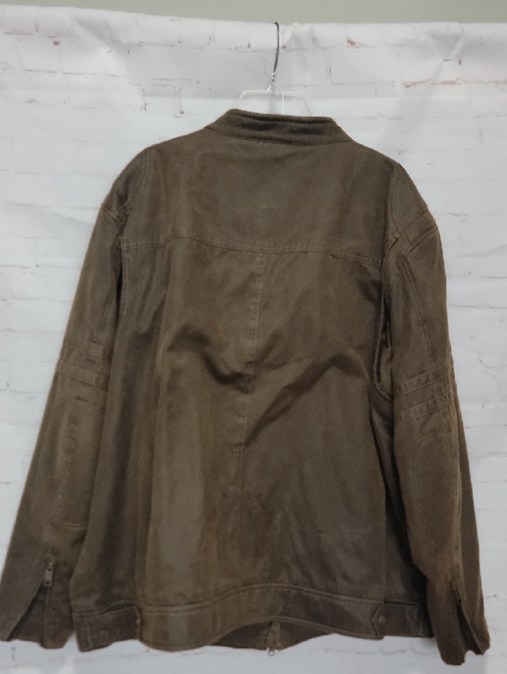 Harley-Davidson Men's Dark Brown Zip-Front Shirt Jacket - Picture 5 of 5
